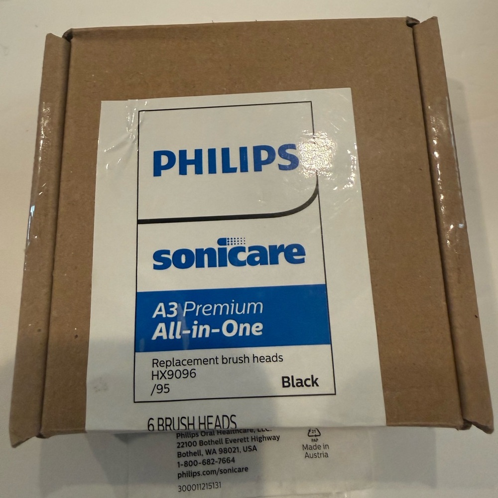 Philips Sonicare A3 Premium All-in-One Replacement brush Heads